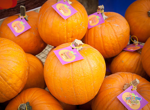 pumpkin party favor tags