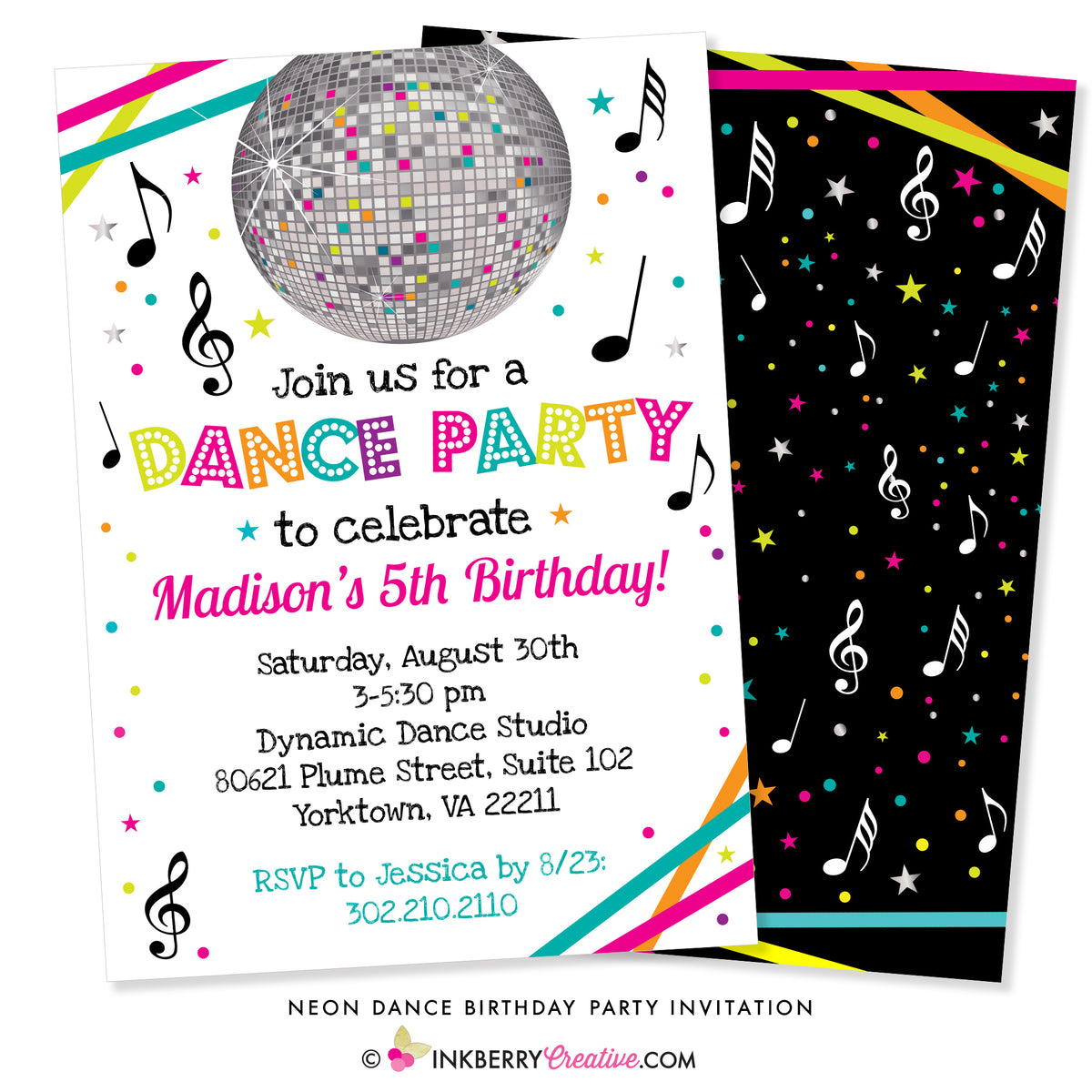 neon-dance-party-birthday-party-invitation-white-inkberry-creative