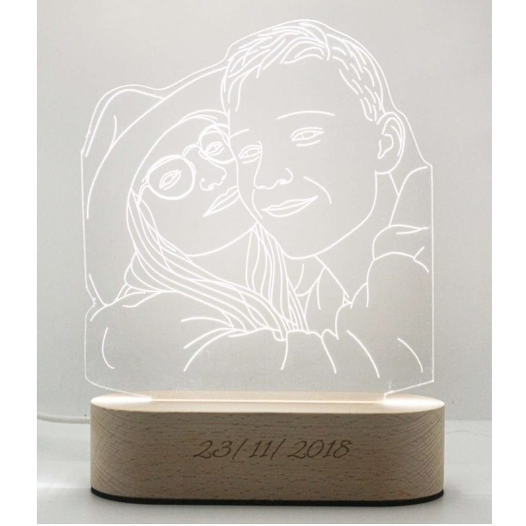 Lampe 3D Personnalisée KboxDesign