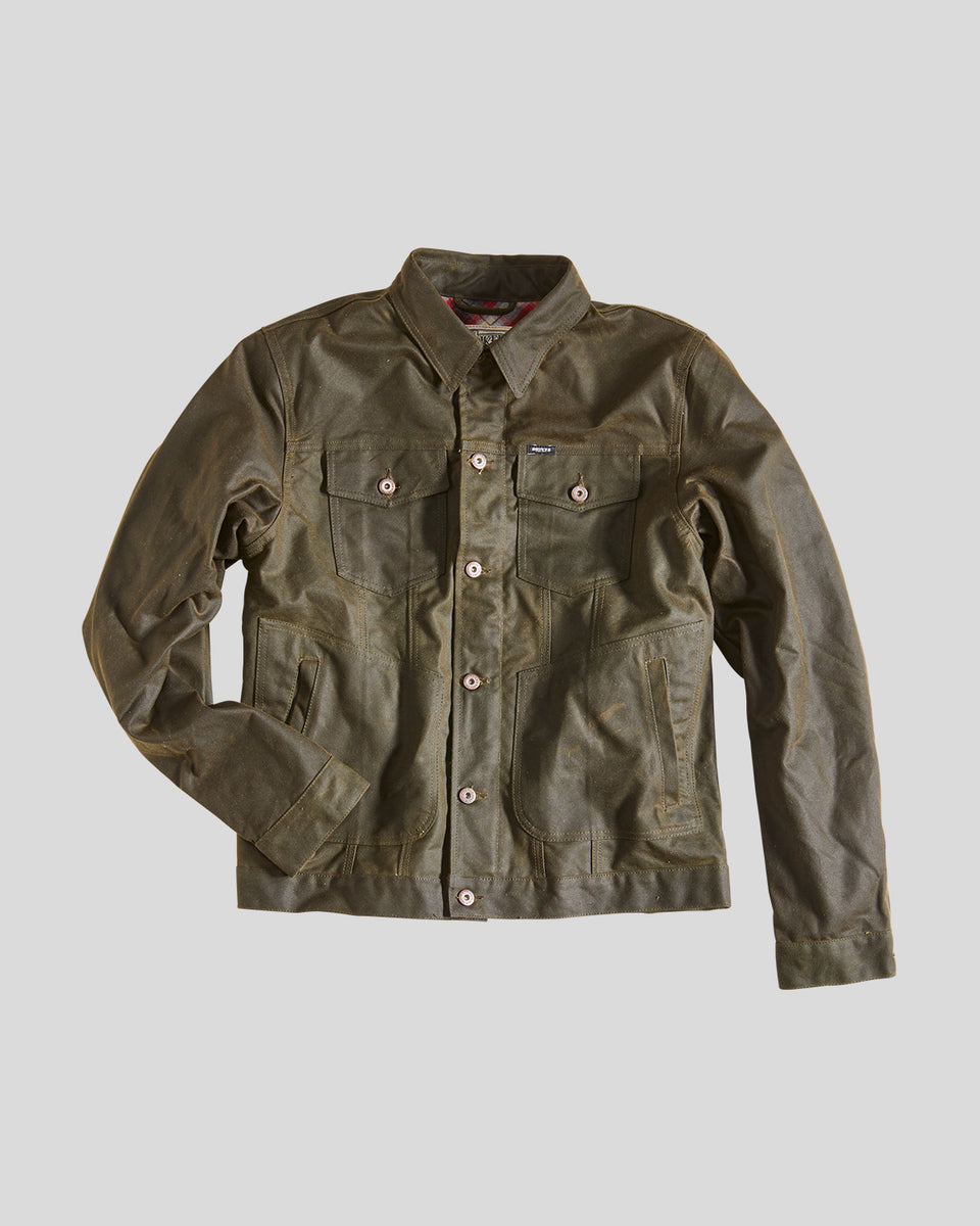 rokker wax cotton jacket