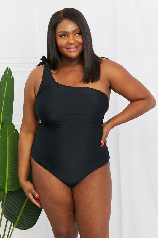 Marina West Swim Lost At Sea Cutout One-Piece Swimsuit