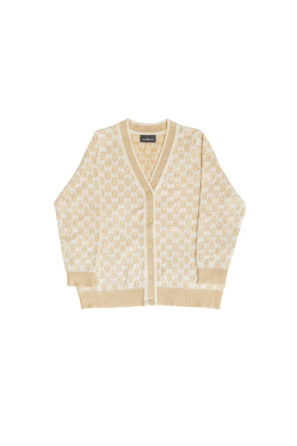 THINGS THAT MATTER】MONOGRAM CARDIGAN-