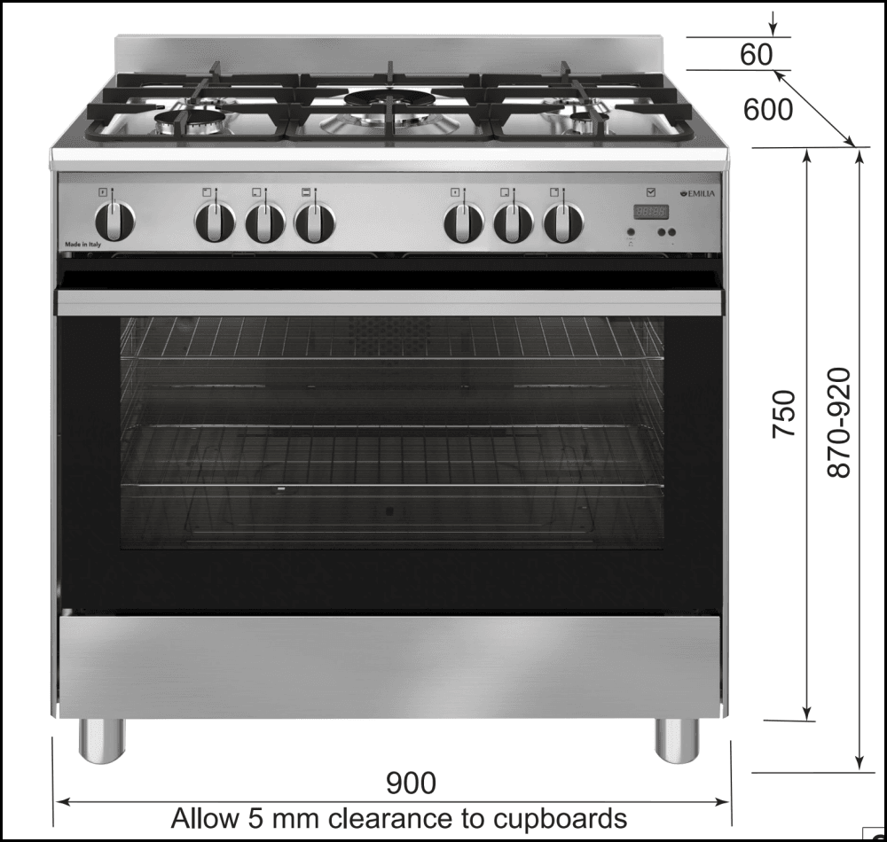 stoves 900 cooker