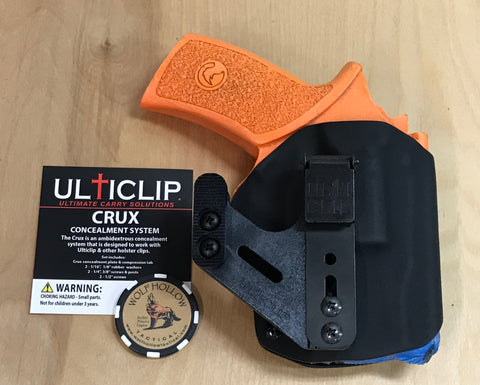 Ulticlip Crux Concealment system, holster.