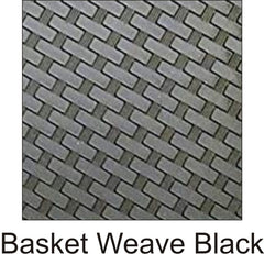 Basket Weave Black