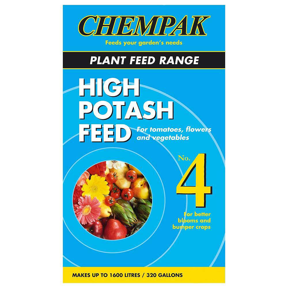 Chempak Plant Feed Range High Potash Feed Formula 4 750g – Sam Turner & Sons