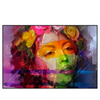 Xxl Wandbild Florales Frauenportraet Rosalie Querformat Produktvorschau Frontal
