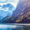 Xxl Wandbild Idyllischer Bergsee Im Gebirge Querformat Zoom