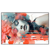 Xxl Wandbild Jolanda Frau Mit Blumen Im Haar Querformat Produktvorschau Frontal