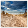 Xxl Wandbild Nordseekueste Wolken Quadrat Produktvorschau Frontal