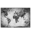 Xxl Wandbild Weltkarte Grautoene Querformat Produktvorschau Frontal