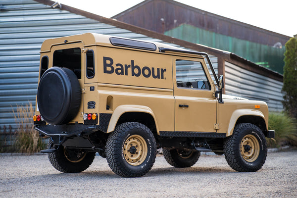 barbour defender collection