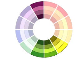 Theory Of Colour - Analogous Complementary Color Scheme