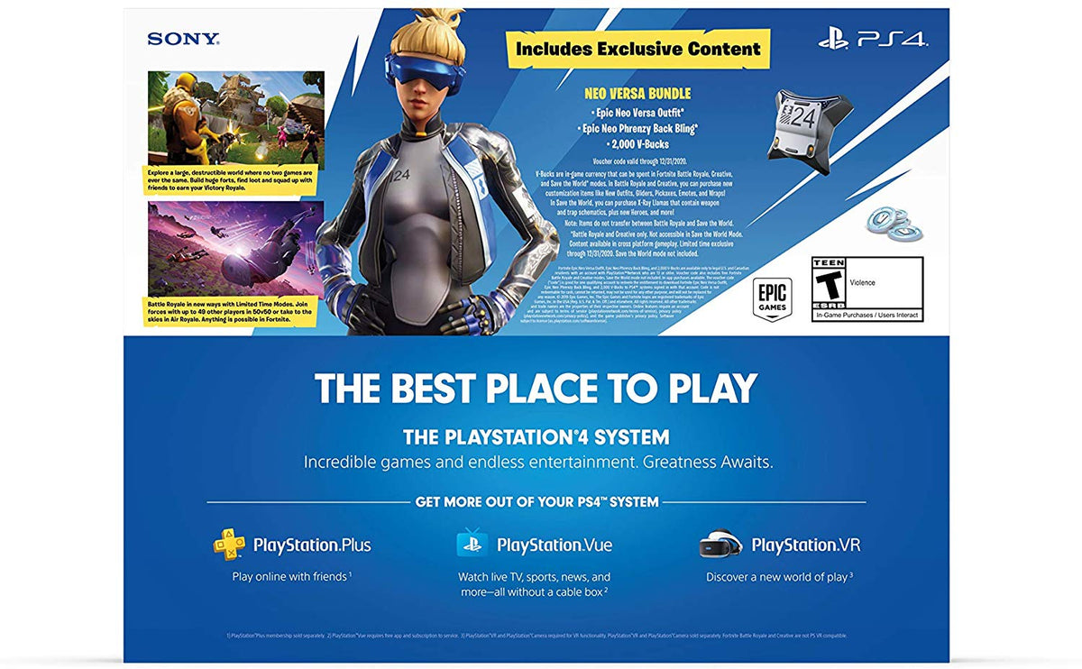 PlayStation 4 Console - Fortnite Bundle