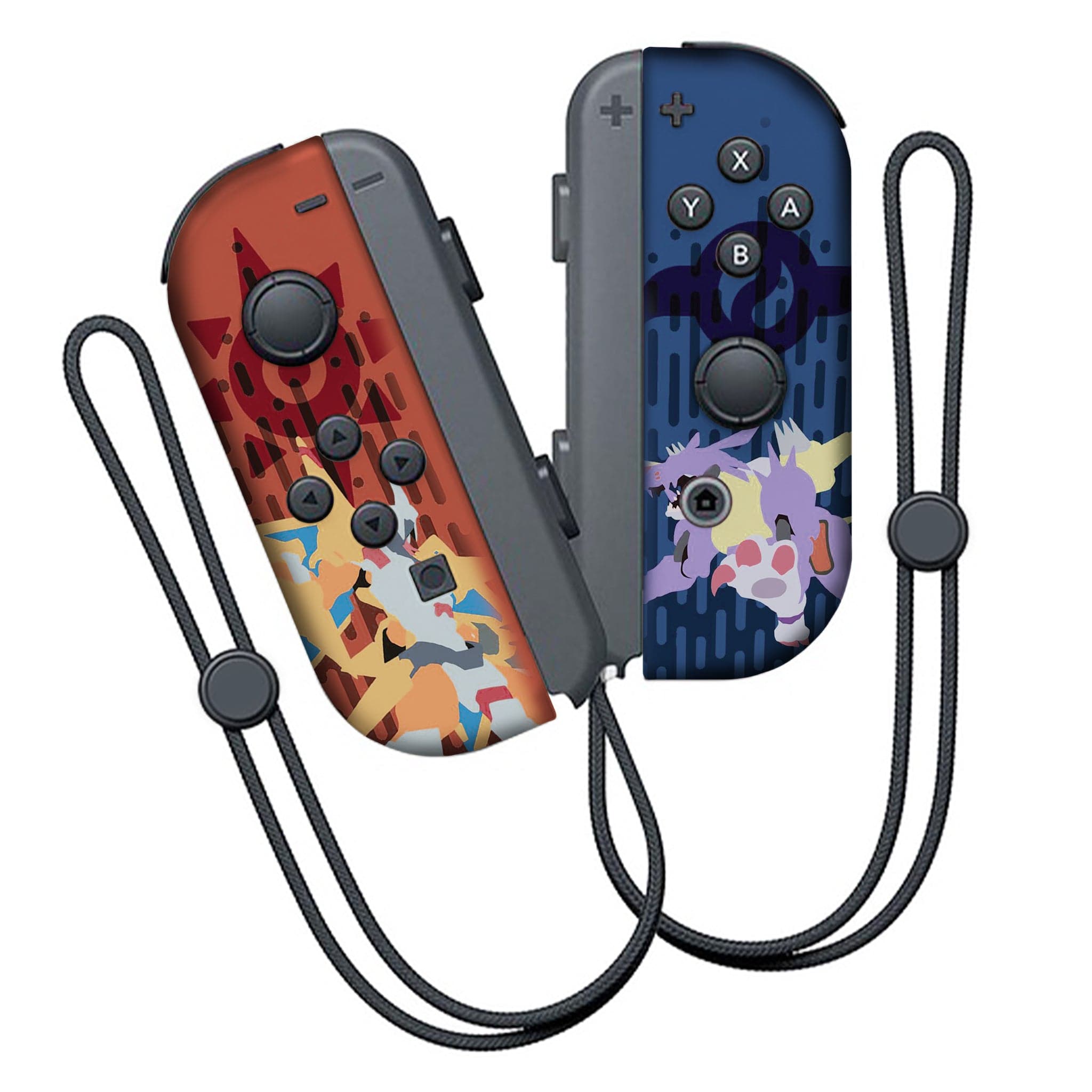 Digimon Inspired Nintendo Switch Joy-Con Left and Right Switch Controllers  by Nintendo