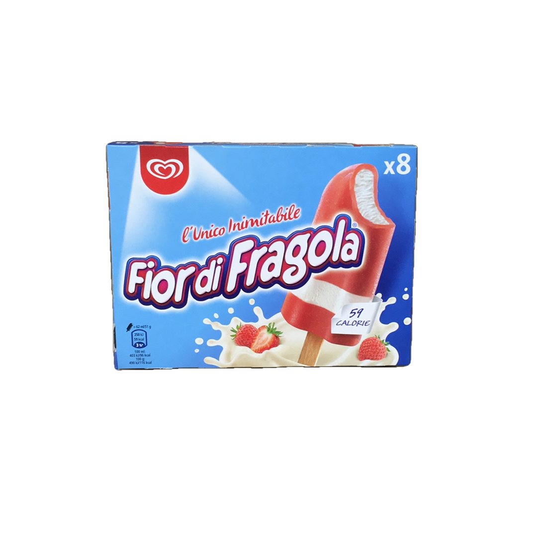 Algida Fiordifragola X8 Gr408