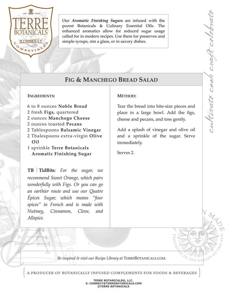 Fig & Manchego Bread Salad Recipe