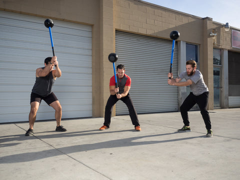 Crossfit with the Mostfit Core hammer fitness sledgehammer