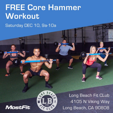Free Community Workout at Long Beach Fit Club in Long beach CA