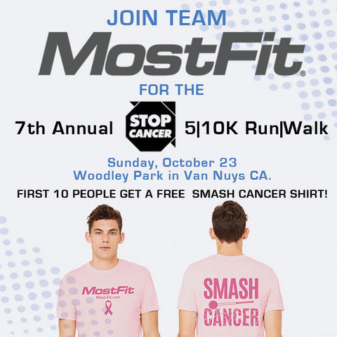 Join mostfit at the 7th annual Stop Cancer run/walk