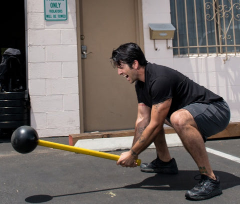 Sledgehammer Workouts Without A Tire - MostFit Core Hammer