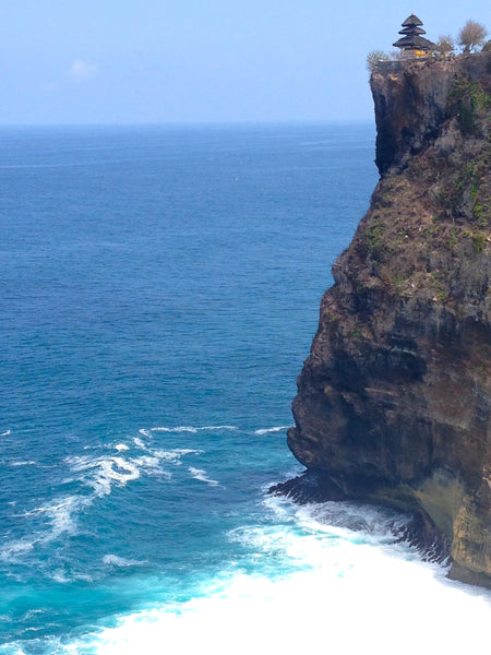 Cliffside temple at Uluwatu, Bali