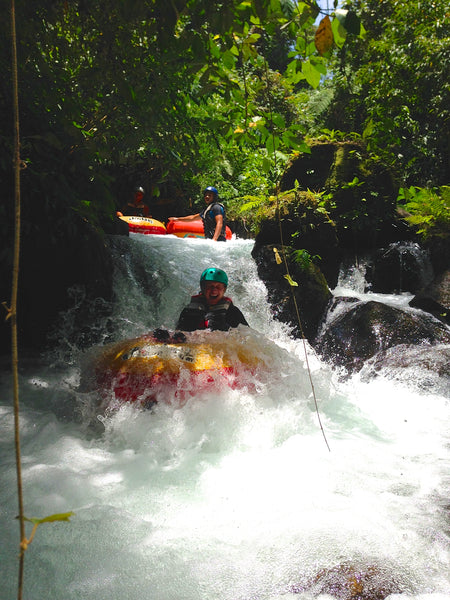 RobinGoesTo, canyon tubing, Siap River, Bali