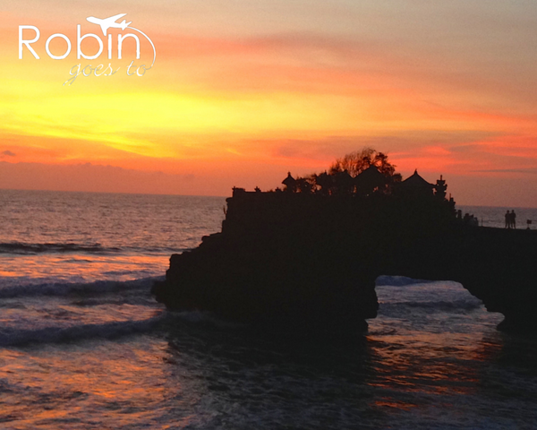 Tanah Lot at sunset, Bali