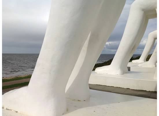Man Meets the Sea statue, Esbjerg, Denmark