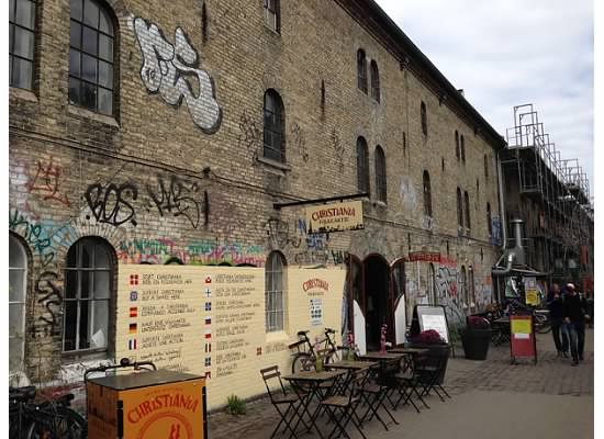 Christiania cafe, Copenhagen, Denmark