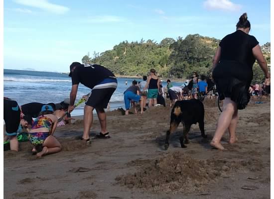 Hot Water Beach, North Island, New Zealand