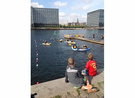 Kayak polo, Copenhagen, Denmark