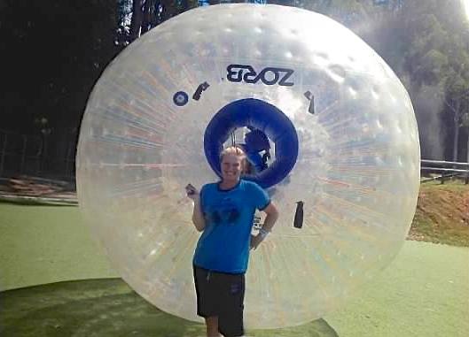 Zorb, Rotorua, New Zealand