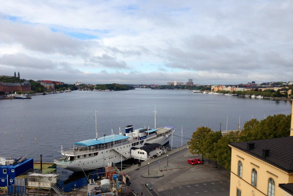 View of Lake Malaren, Stockholm, Sweden