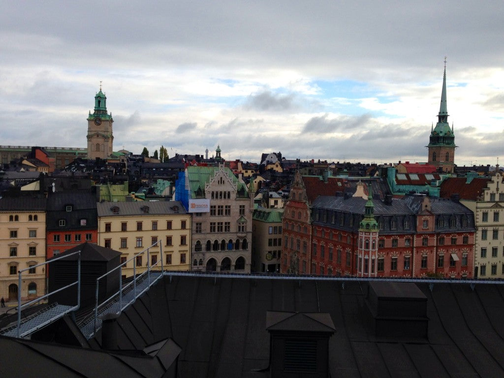 Overlooking Gamla Stan on Rooftop Tour, Stockholm, Sweden