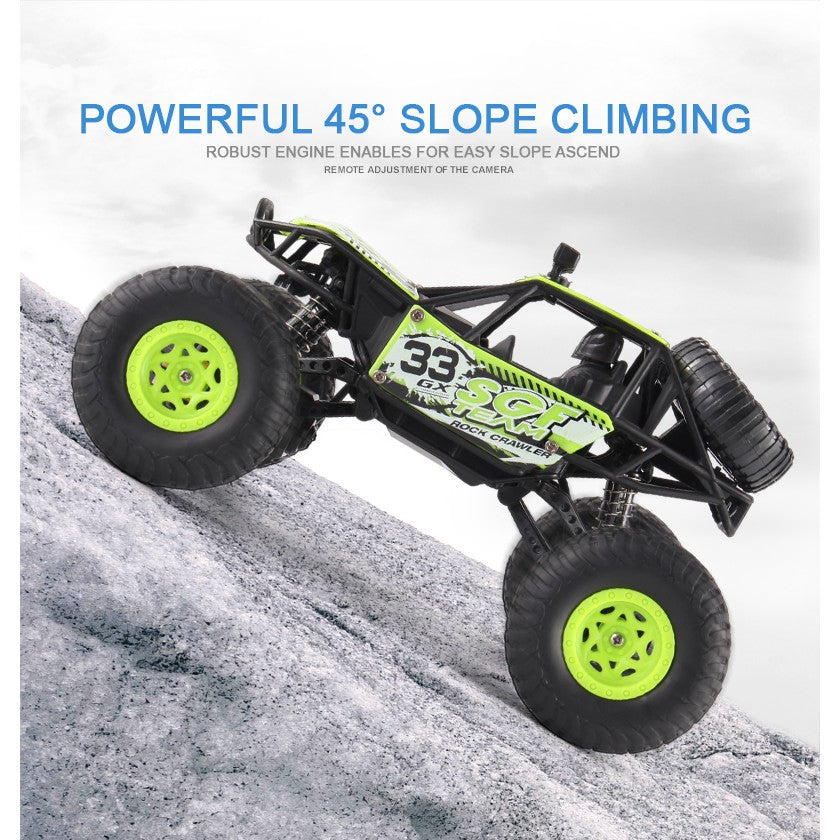 climbing remote car