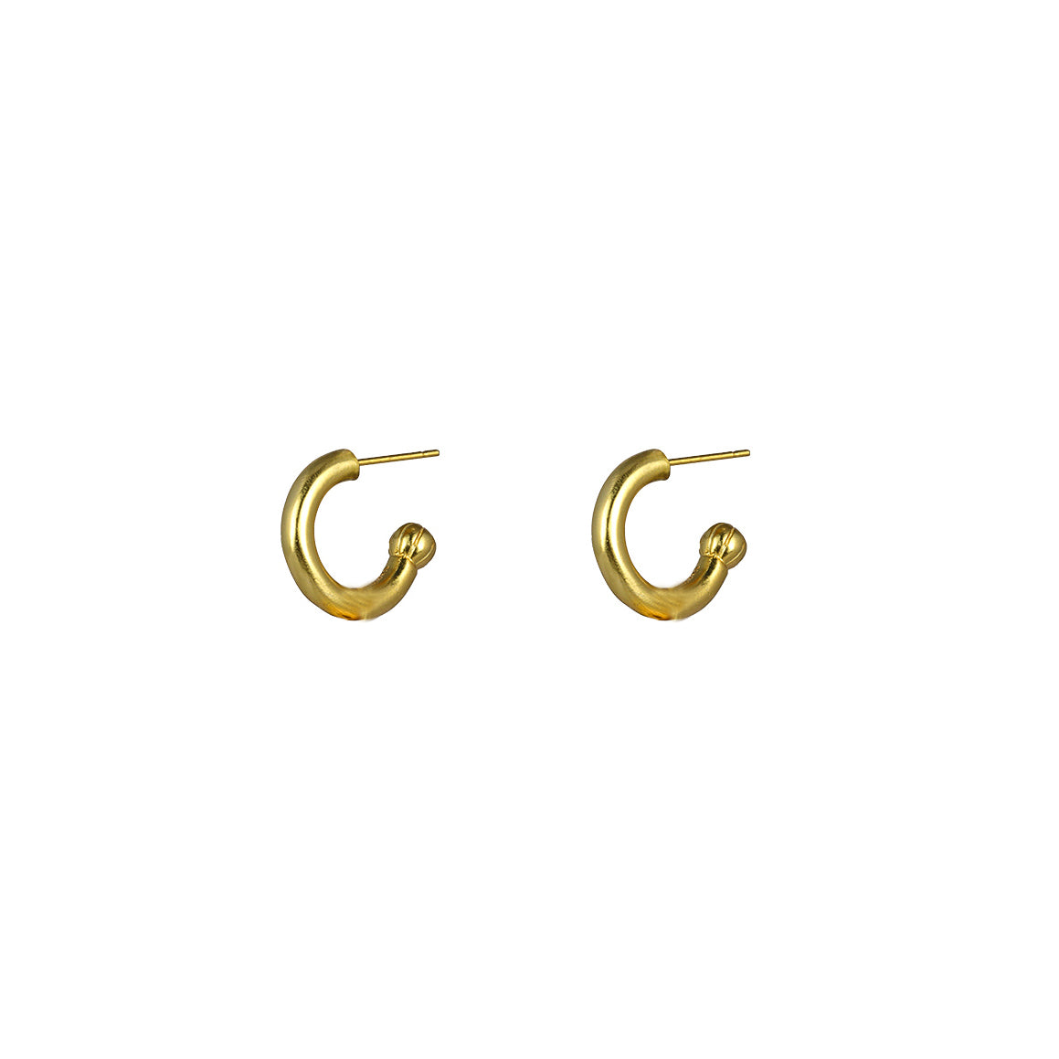 Jewel Earrings Aqua Jade (2 in 1 with removable charm)
