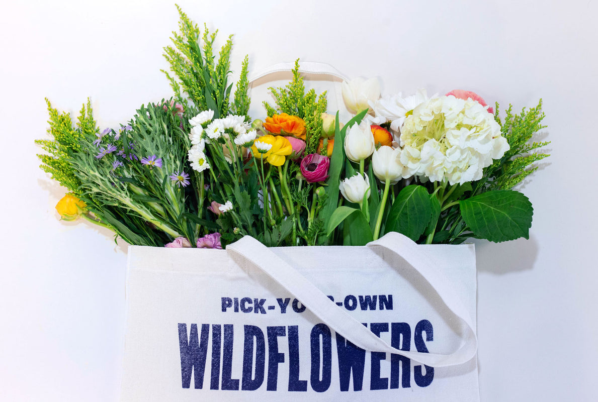 New Spring Summer Tote Bags Are In! Wildflowers Tote Bag