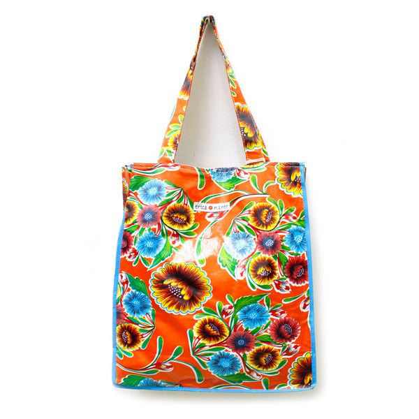 oilcloth beach bag