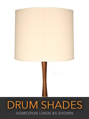 mid century drum shade