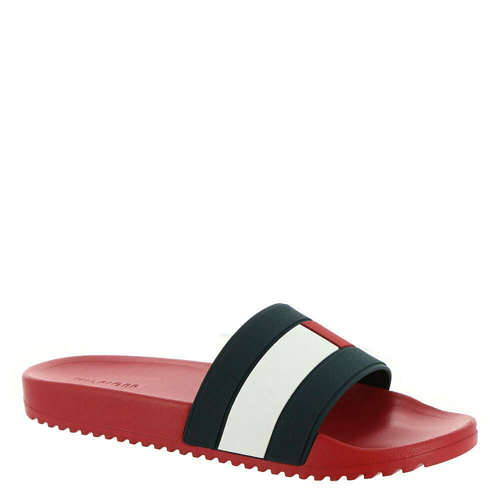 tommy hilfiger red sandals