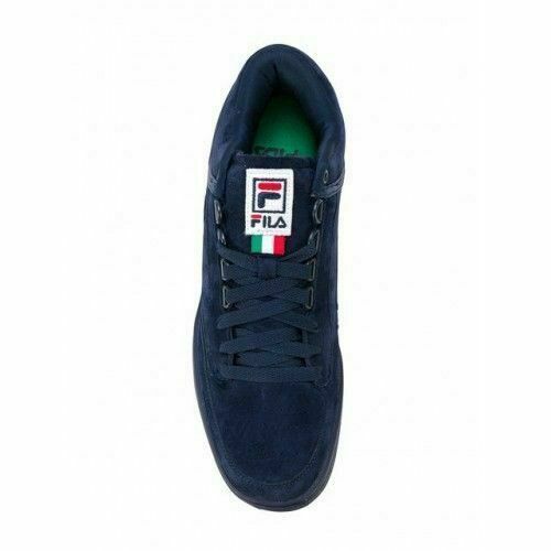 green suede fila