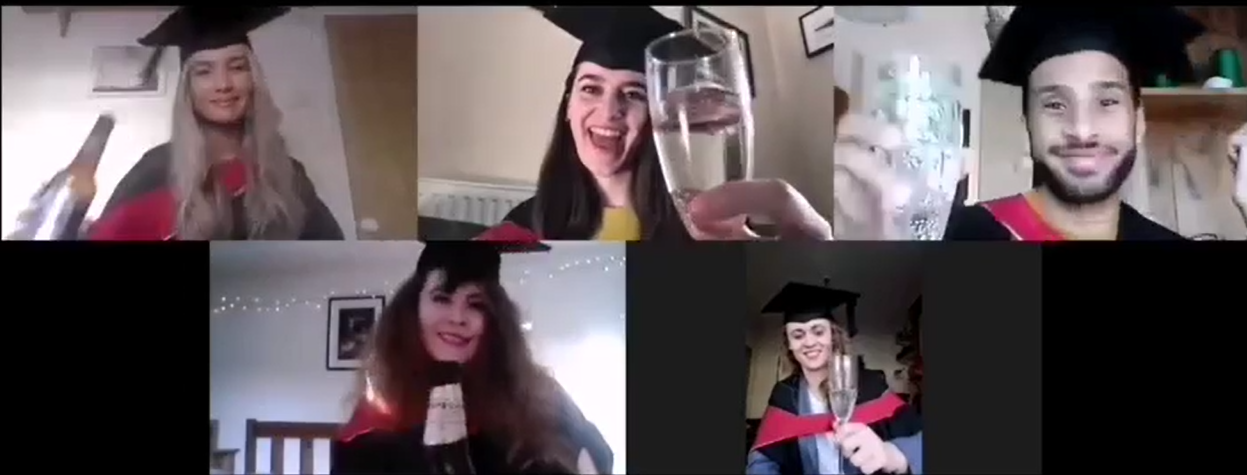Virtual Graduation on Zoom