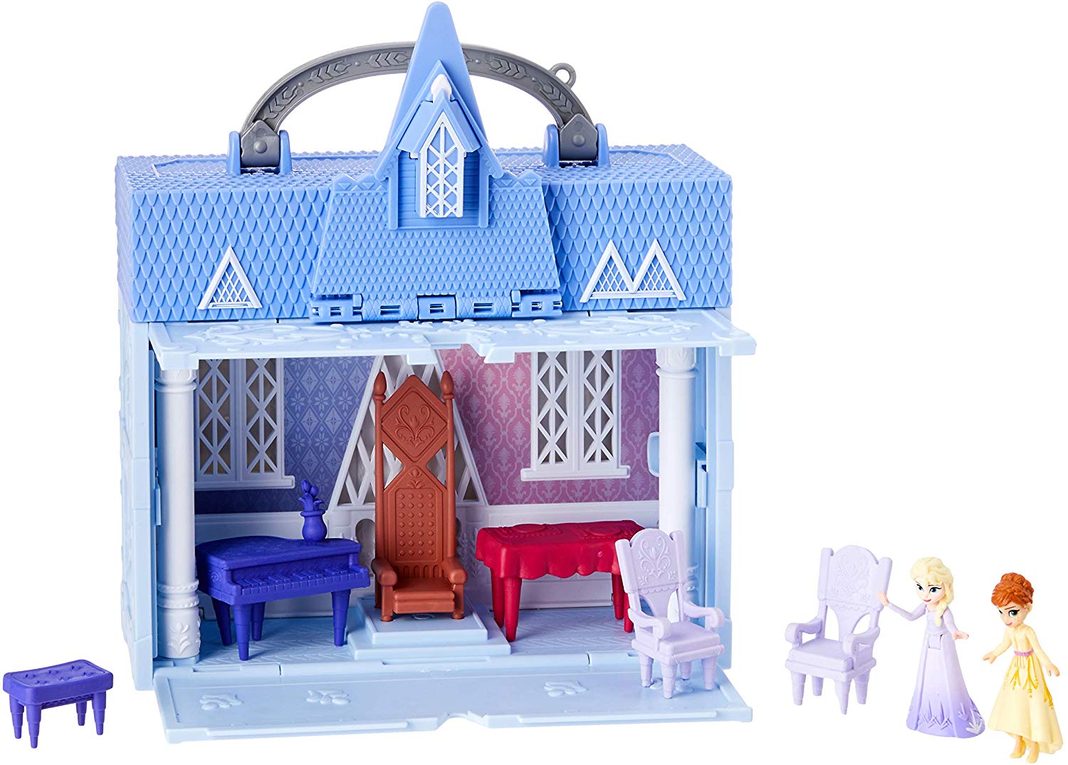 elsa and anna doll house