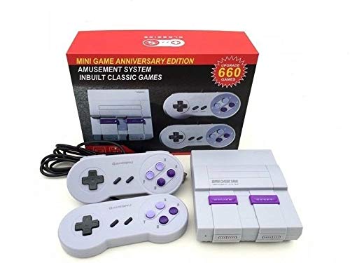 super nintendo system with built in games