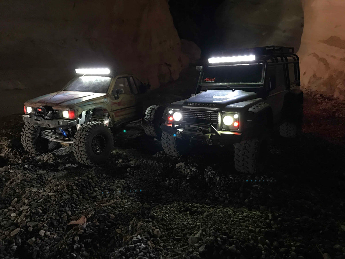 8LEDs Attack Off-Road AO1052 Insanely Bright Lighting System with 5" Light Bar