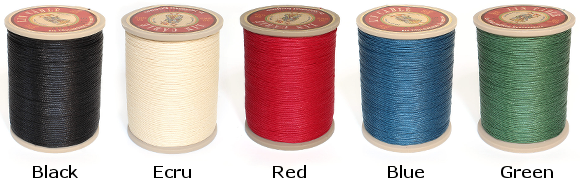 French Waxed Leather Thread Colors