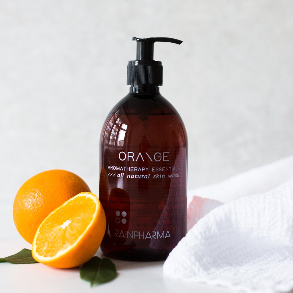 Skin Wash Orange RainPharma - Plantaardige douchegel