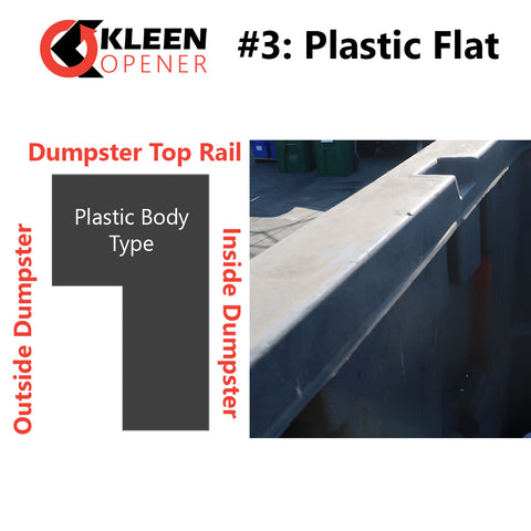 Kleen Opener Mount #3 Plastic Flat