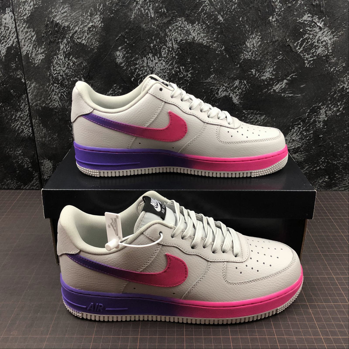 air force 1 low gradient vast grey hyper grape